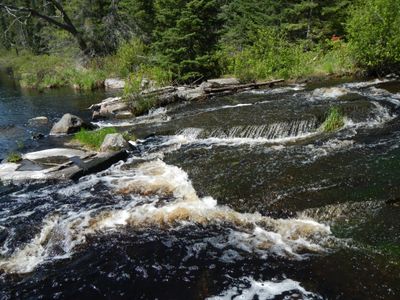 Portage River rapids