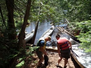 Portage into Jump Lake