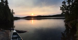 Sunrise on Swamp Lake