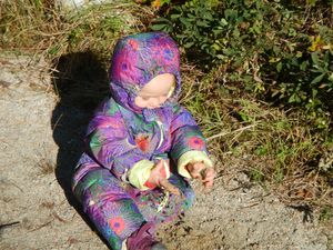 Playing in the dirt