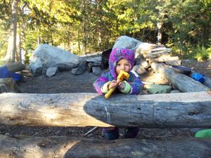 Oyster Lake camp