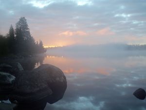 Oyster Lake morning