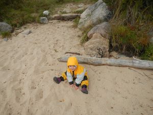 Agnes lake beach landing