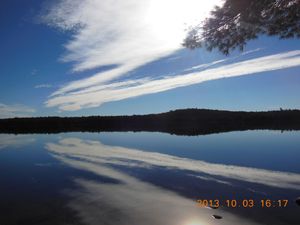 Reflections, Burnt Island Lake