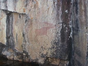 Pictographs-Irving Island