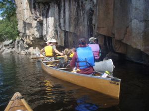 LLC pictographs-Irving Island