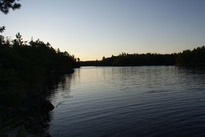 Heading west out of Snow Bay, Lac La Croix