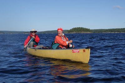 Freddy and Regina on Lac La Croix