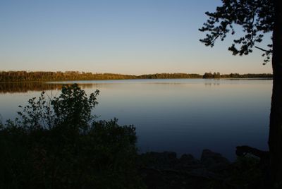 Camp near Bear Island, Threemile Lake