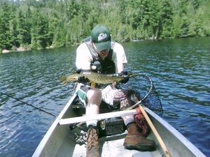 Inspecting Tippy Canoe's Northern