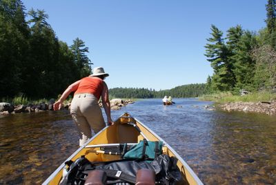 Approaching portage to Cirrus