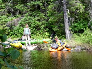 Gasket Lake N. Landing (coming from Vesper)