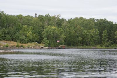 The U.S. side of Prairie Portage