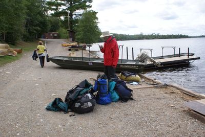 Takeout at the CCO Moose Lake base