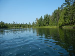 Melon Lake from Portage
