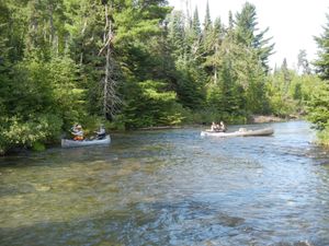 Getting to Knife Portage
