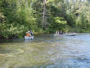 Getting to Knife Portage