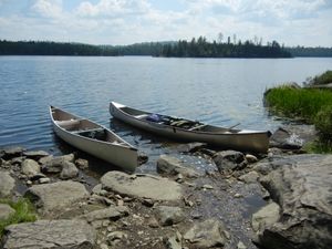 Fraser Lake from Gerund Portage