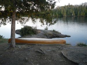 View from campsite