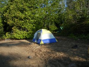 Camping on the Beach