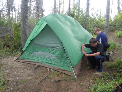 Setting Up Camp