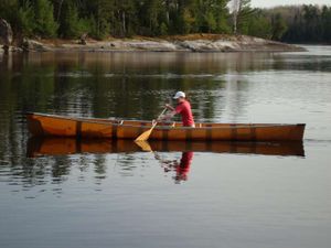 Having Fun Paddling