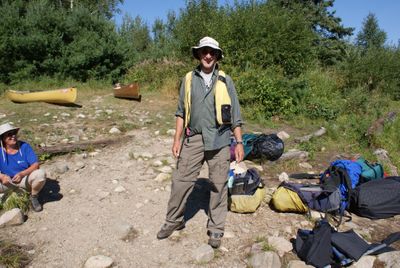 Beaverhouse-Quetico Portage east end, National Geographic Photographer on solo trip