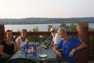 The last supper at the Grand Ely Lodge