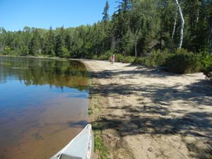 Sand Beach on Sailing