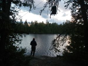 Campsite on Beaver Lake