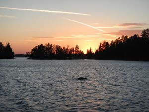 Cummings Lake sunset