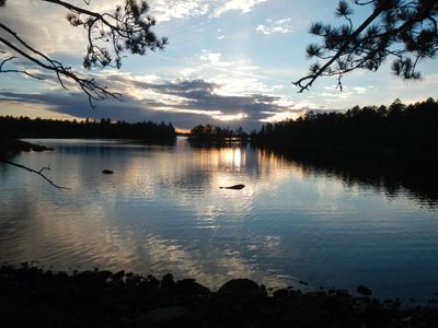 Cummings Lake sunset 2