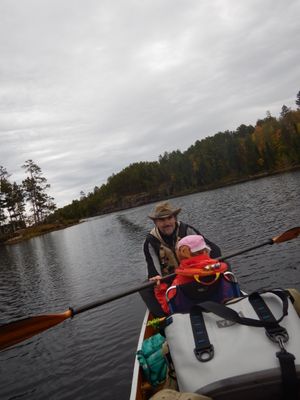 Aurora paddling