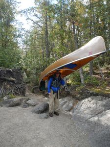 Last portage on Kawishiwi River