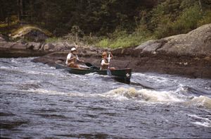 Niki and I in the Kawnipi outflow