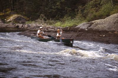 Niki and I in the Kawnipi outflow