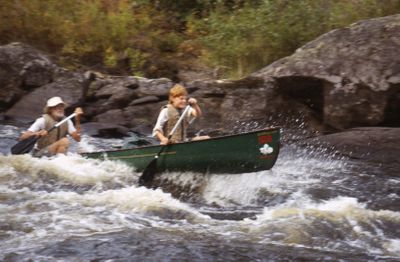 Niki and I in the Kawnipi outflow