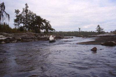 Clawing up the Beg-Bud fast water