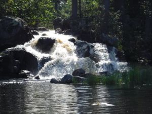 Falls at Dahlgren end of Portage