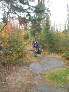 Portage from Insula to Kiana Lake