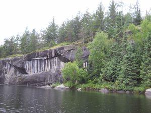 Makwa Lake Cliffs