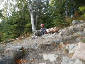 Campsite on Moose Lake