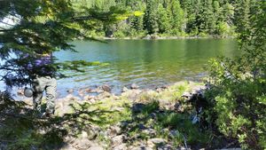 Portage Mountain Lake to Fan Lake