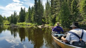 Portage from Vaseux Lake To Moose Lake