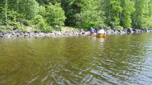 Portage from Moose Lake to North Fowl Lake