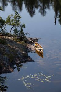 Canoe from Cliff