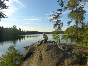 River Lake campsite