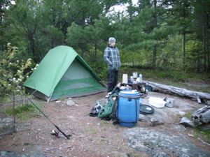 Camp on Ledge