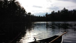 Sunset from Lost Canoe Site 3