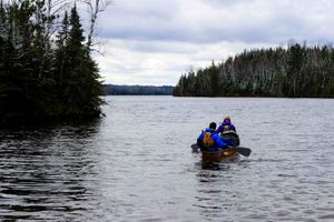 dave and amy headed for knife lake